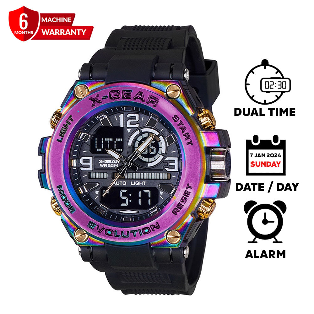 X-Gear 985 Analog &amp; Digital, Men&#39;s Sports Watch