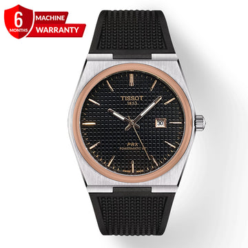 Tis-1853 Swiss Made PRX Powermatic Silicone Straps Watch