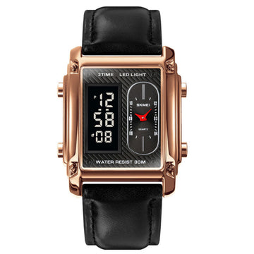 SKMEI 1868 Dual Time Straps Watch