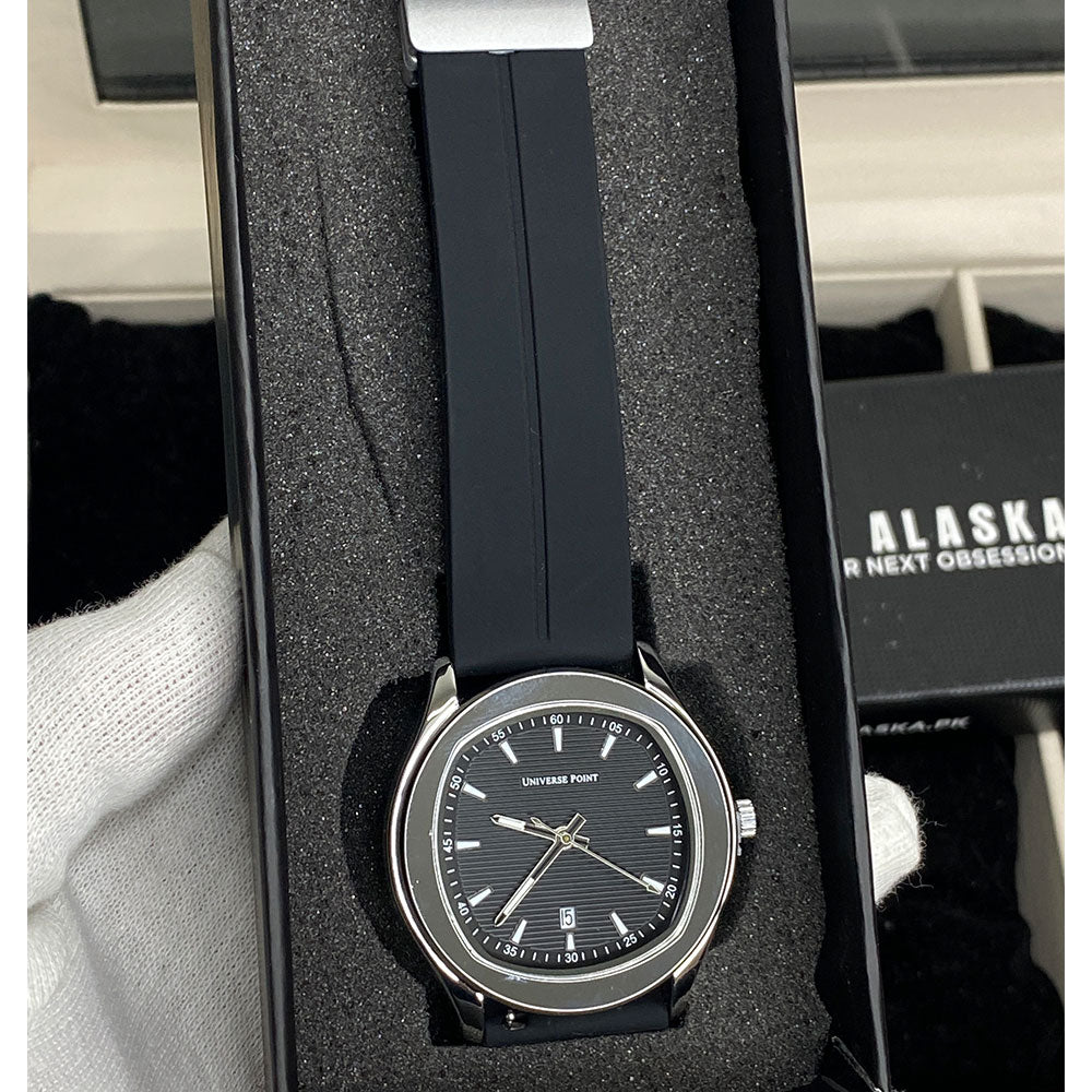 Universe Point Nautilus Silicone Straps &  Magnetic Lock Wrist Watch