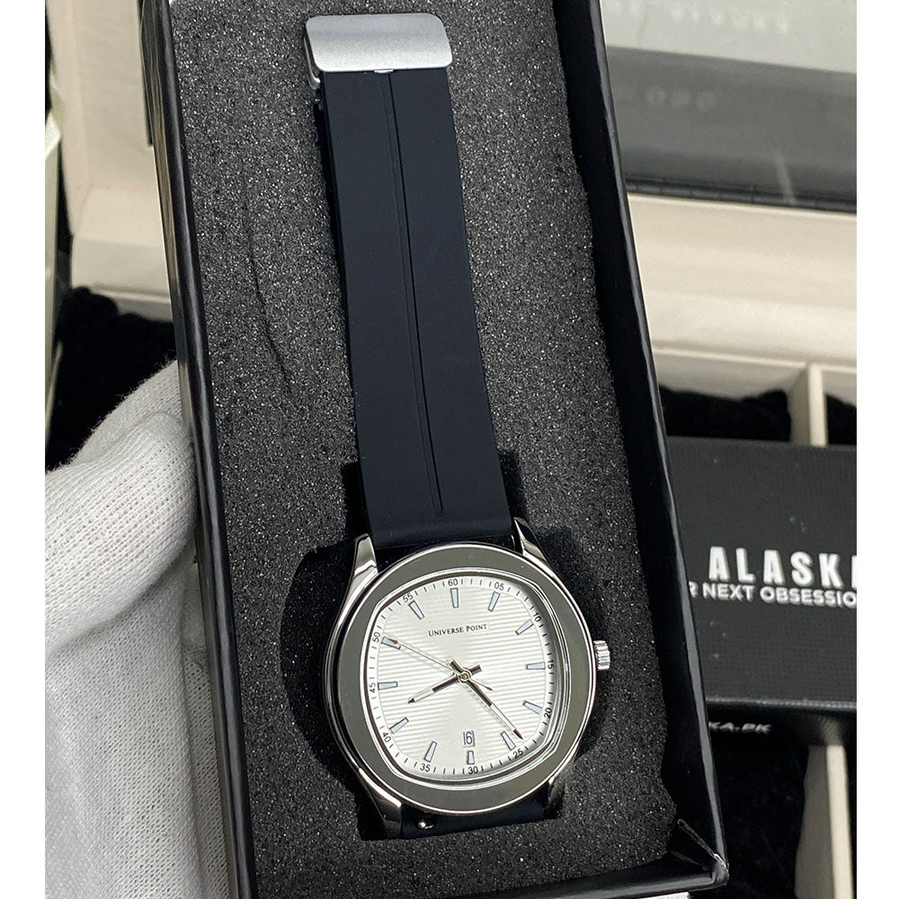 Universe Point Nautilus Silicone Straps &  Magnetic Lock Watch For Men