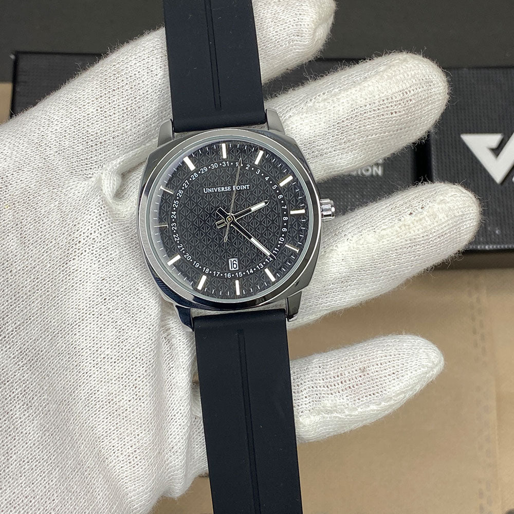 Universe Point Magnetic Lock  & Silicone Straps Watch