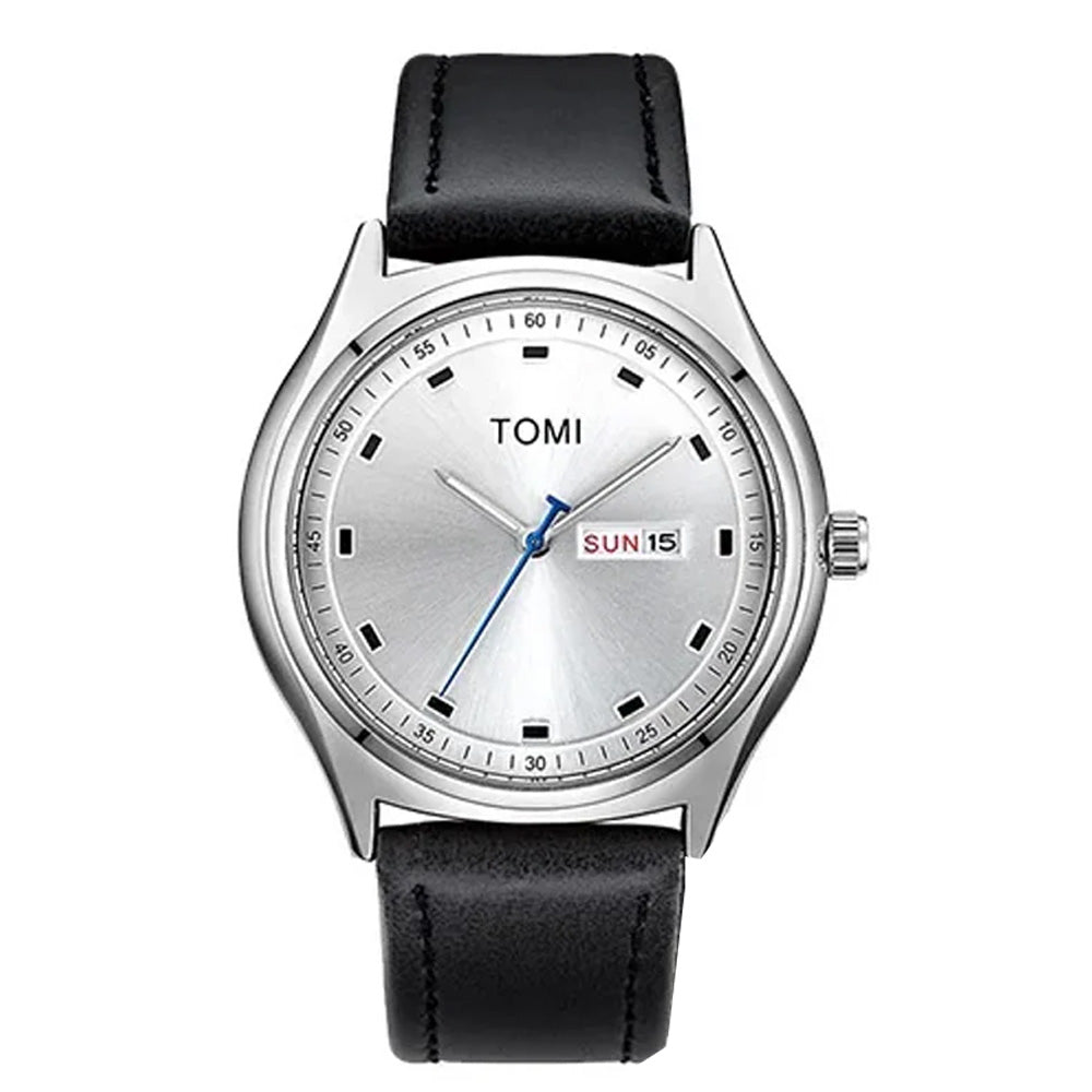 TOMI T-030 Men's Watch Date & Day Quartz Straps Watch