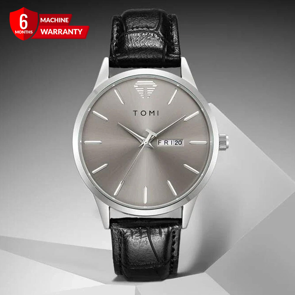 TOMI T-045 Original Watch Date & Day Quartz Straps For Men