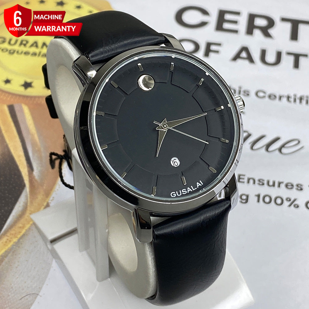 GUSALAI 6025-G Straps Watch For Men