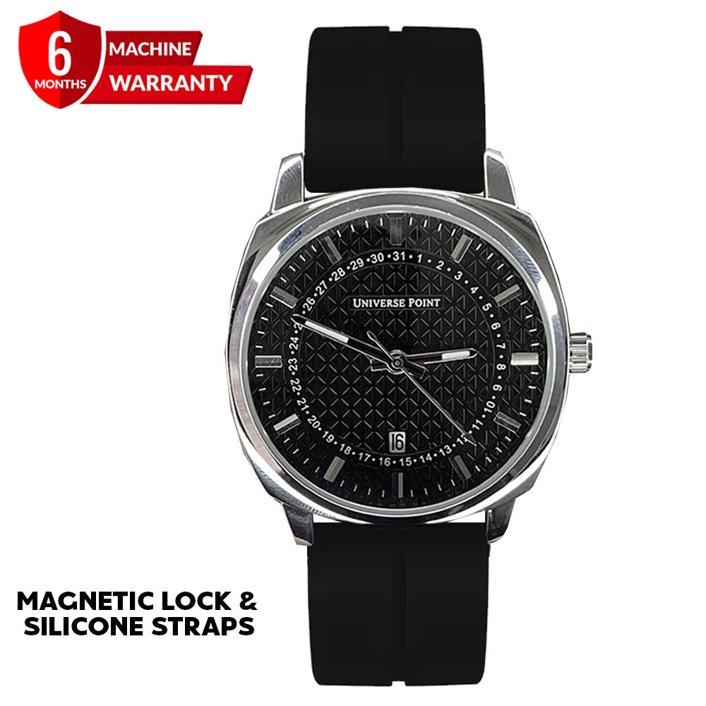 Universe Point Silicone Straps &  Magnetic Lock Wrist Watch