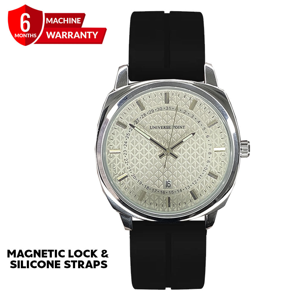 Universe Point Silicone Straps &  Magnetic Lock Wrist Watch