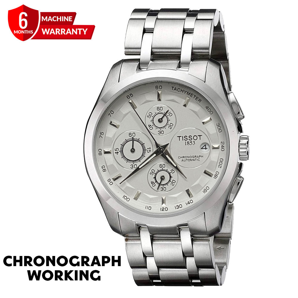 Tis-1853 Chronograph Chain watch For Men