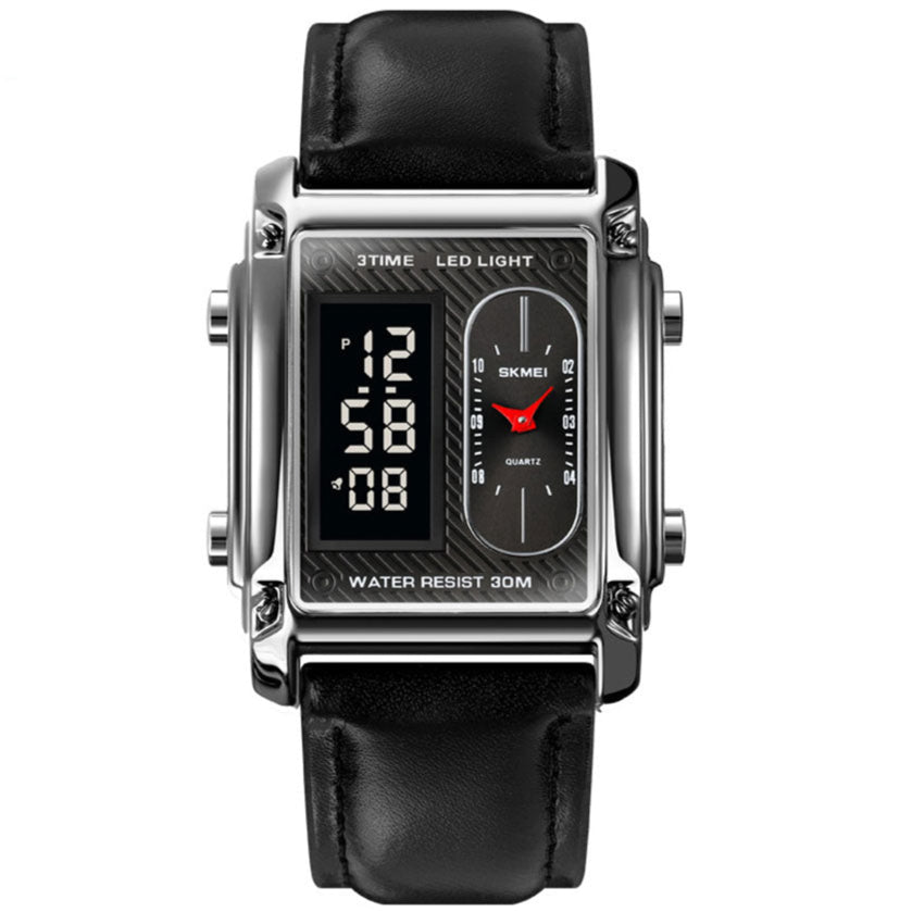 SKMEI 1868 Dual Time Straps Watch