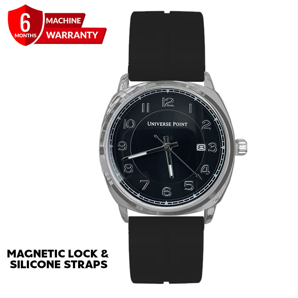 Universe Point Silicone Straps & Magnetic Lock Wrist Watch
