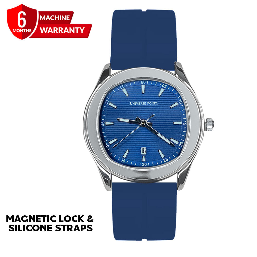 Universe Point Nautilus Silicone Straps &  Magnetic Lock Wrist Watch