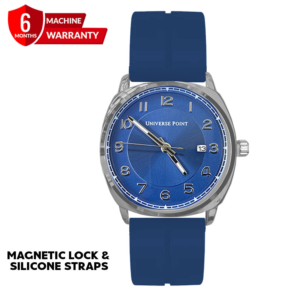 Universe Point Silicone Straps & Magnetic Lock Wrist Watch