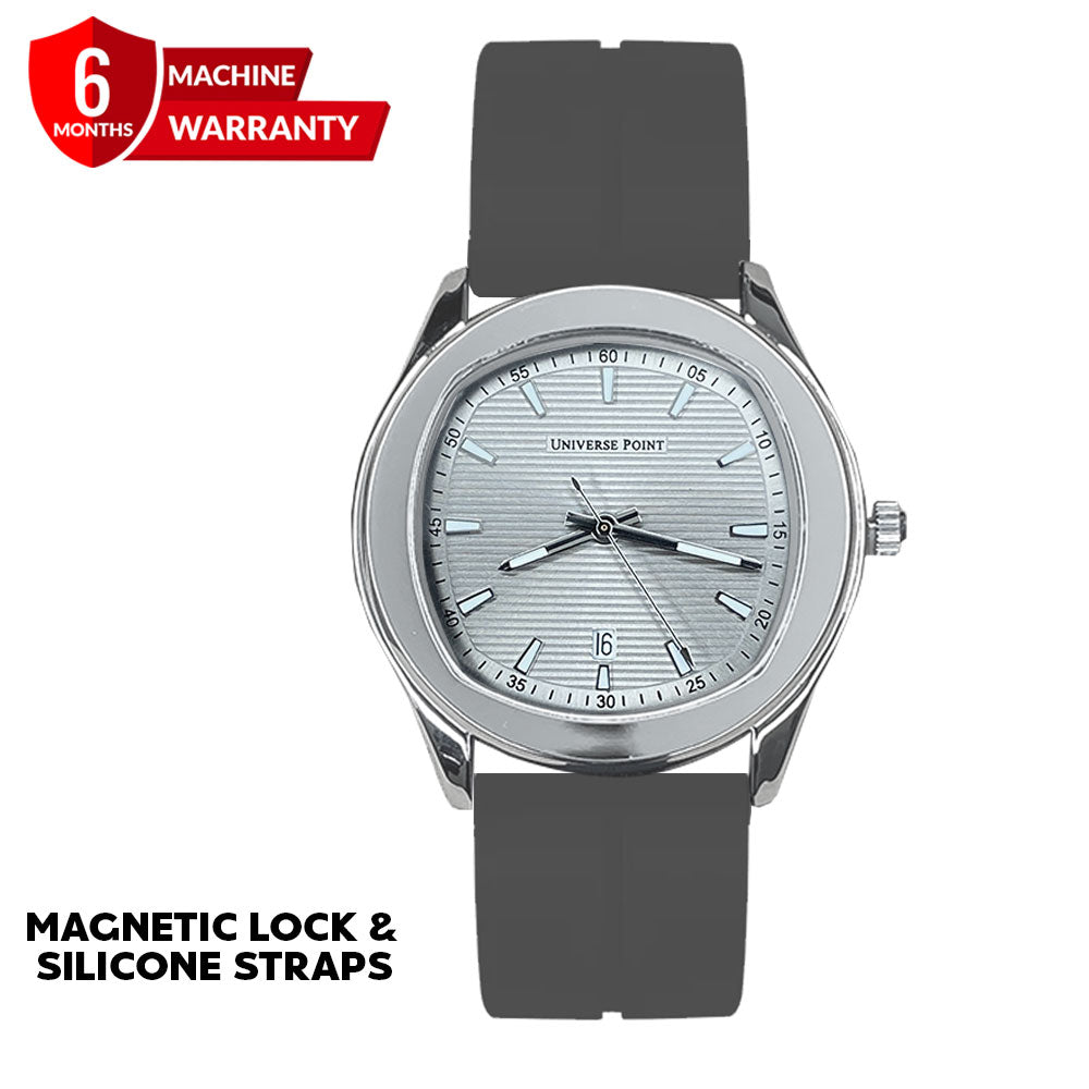 Universe Point Nautilus Silicone Straps &  Magnetic Lock Wrist Watch
