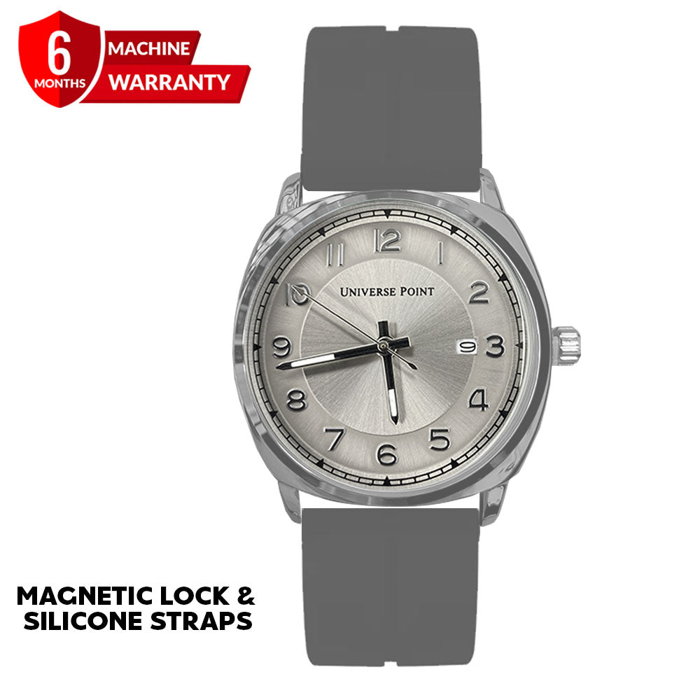Universe Point Silicone Straps & Magnetic Lock Wrist Watch