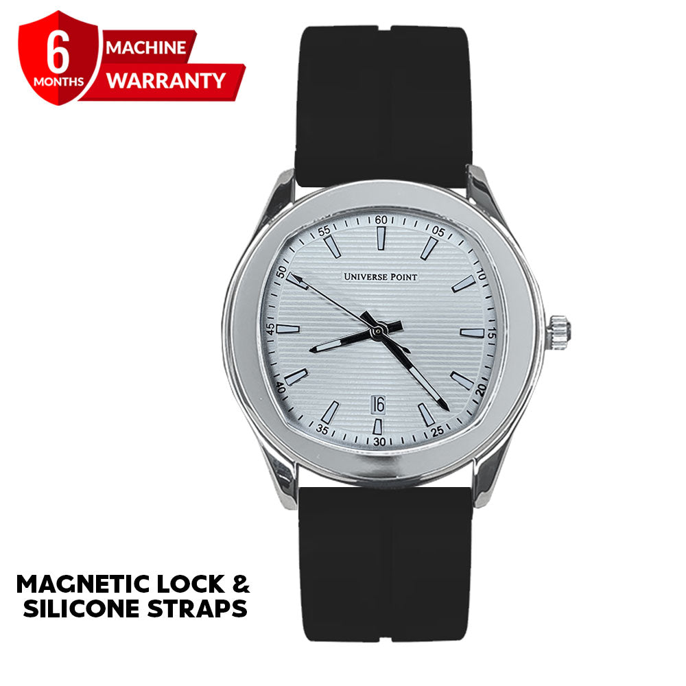 Universe Point Nautilus Silicone Straps &  Magnetic Lock Watch For Men