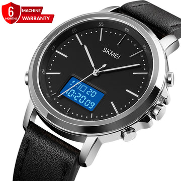 SKM 1652 Straps Analog & Digital Wrist Watch For Men