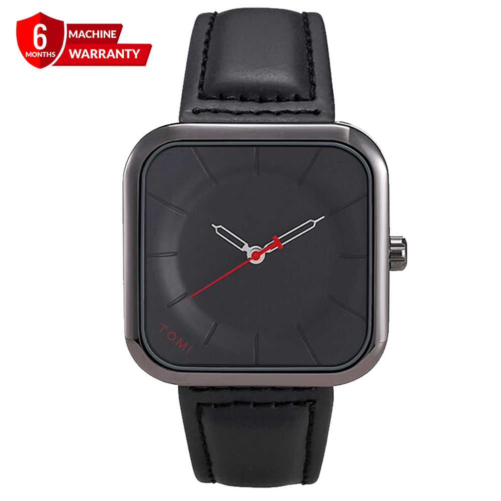 TOMI T093-Original Square Dial Straps Watch for Men