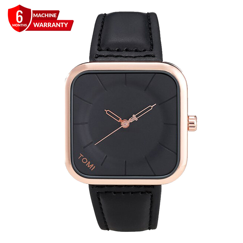 TOMI T093-Original Square Dial Straps Watch for Men