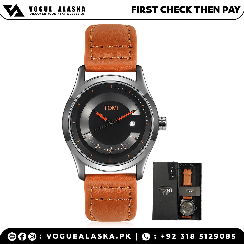 TOMI Original T-099 Straps Watch For Men