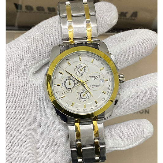 Tis-1853 Chronograph Chain watch For Men