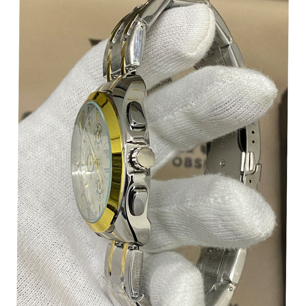Tis-1853 Chronograph Chain watch For Men